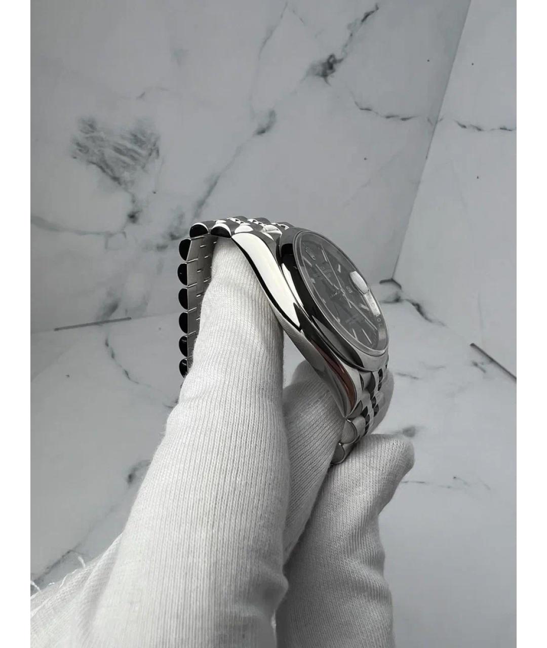 ROLEX Синие металлические часы, фото 5