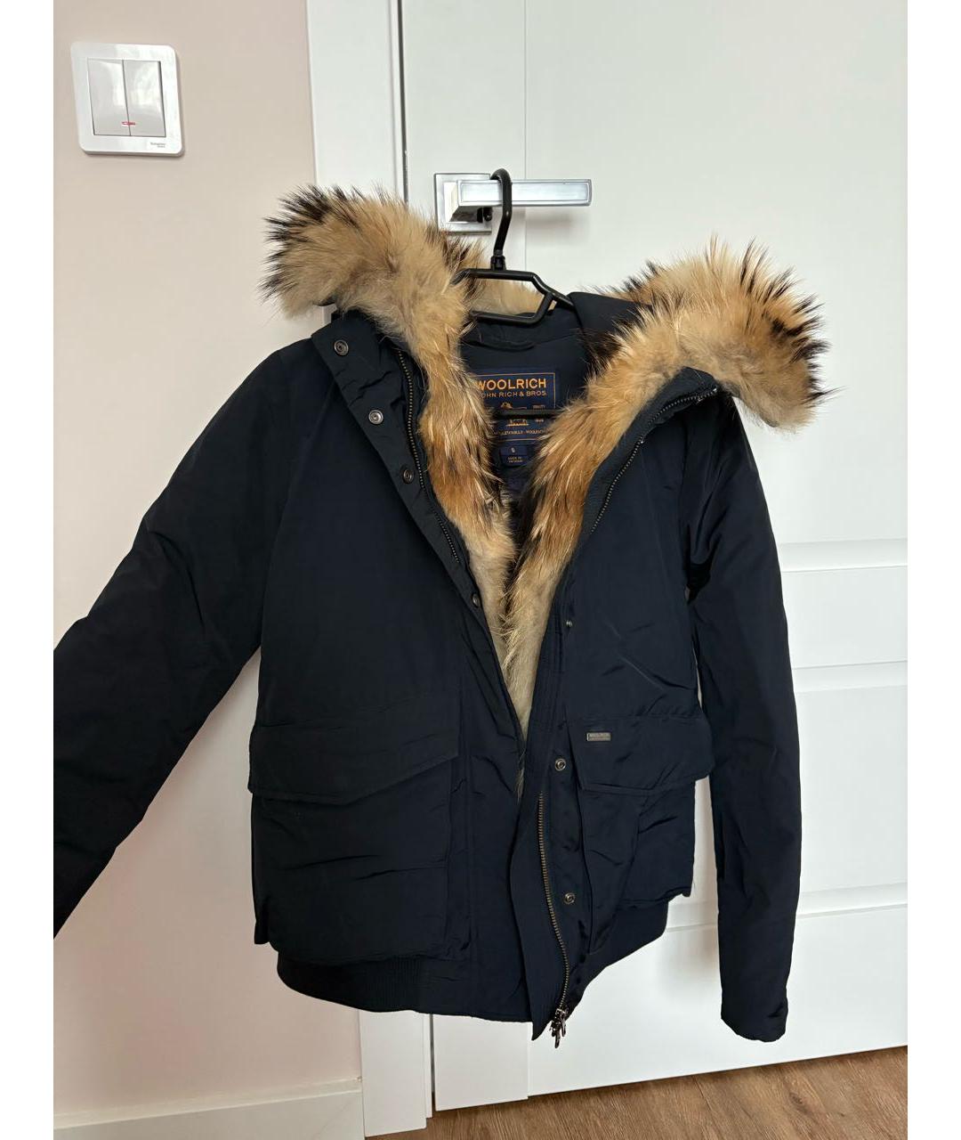 WOOLRICH Темно-синяя полиэстеровая парка, фото 2