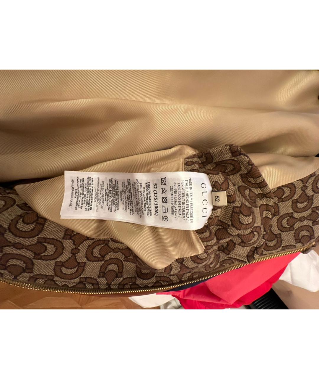 GUCCI Шерстяная куртка, фото 8