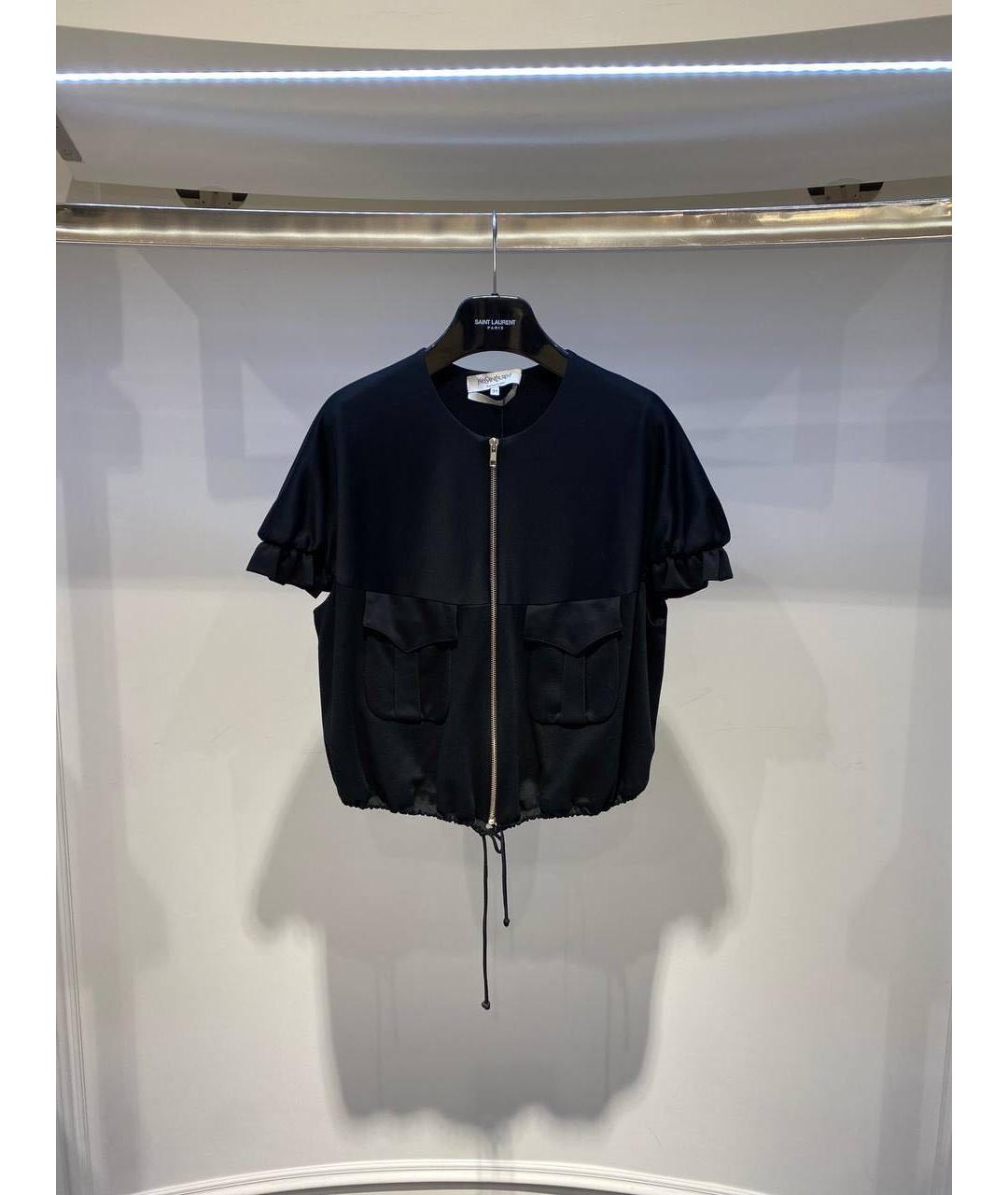 SAINT LAURENT Черный джемпер / свитер, фото 3