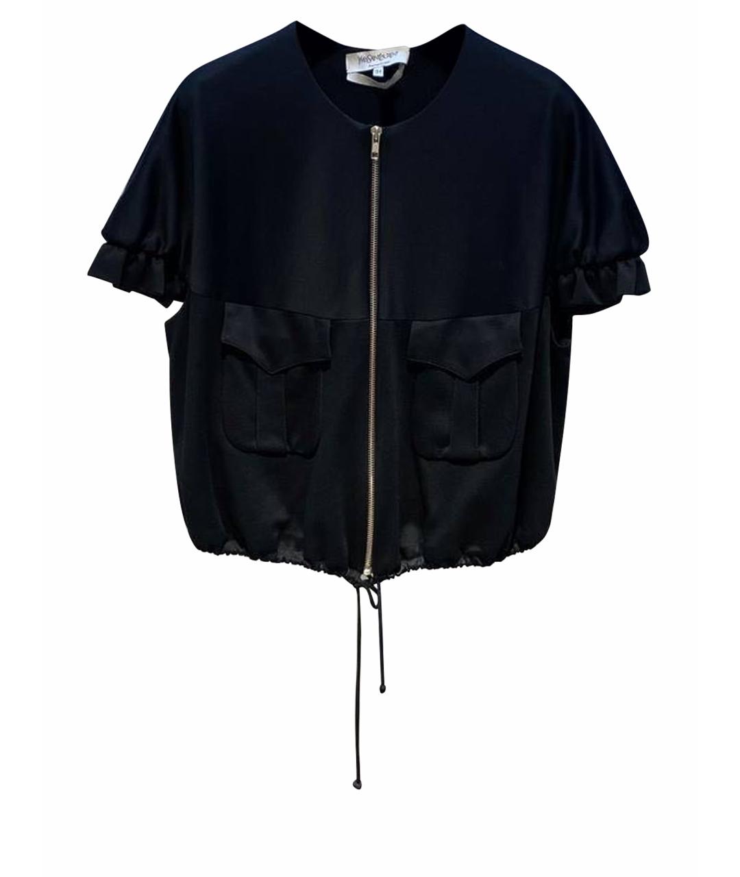 SAINT LAURENT Черный джемпер / свитер, фото 1