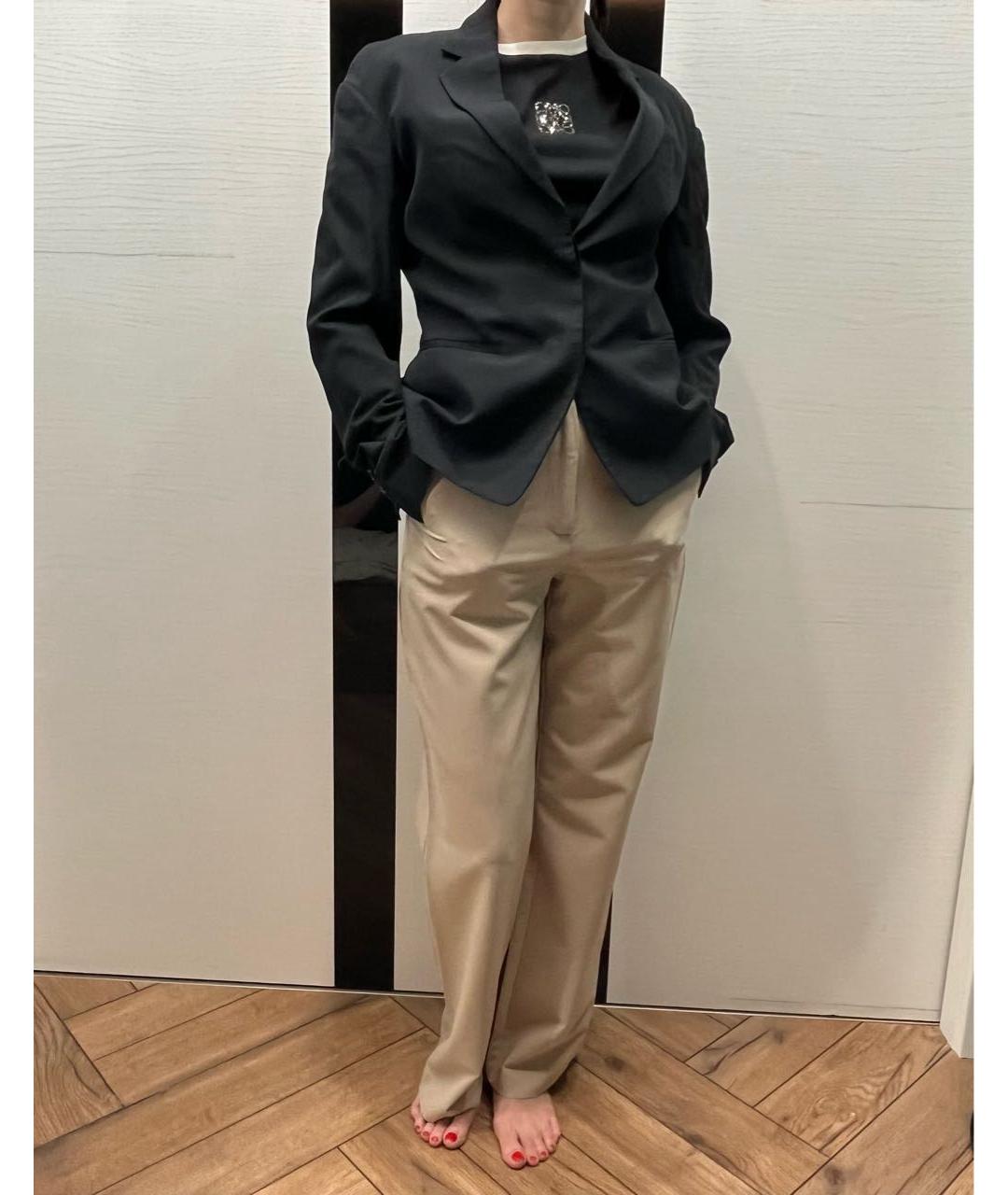 MAISON MARGIELA Черный вискозный жакет/пиджак, фото 4