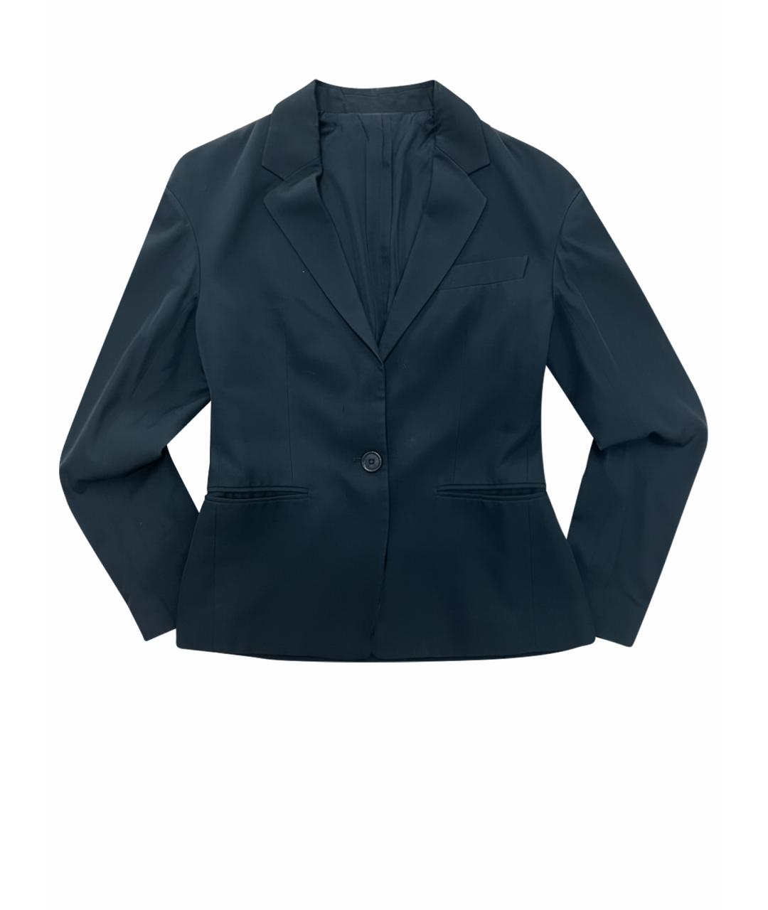 MAISON MARGIELA Черный вискозный жакет/пиджак, фото 1