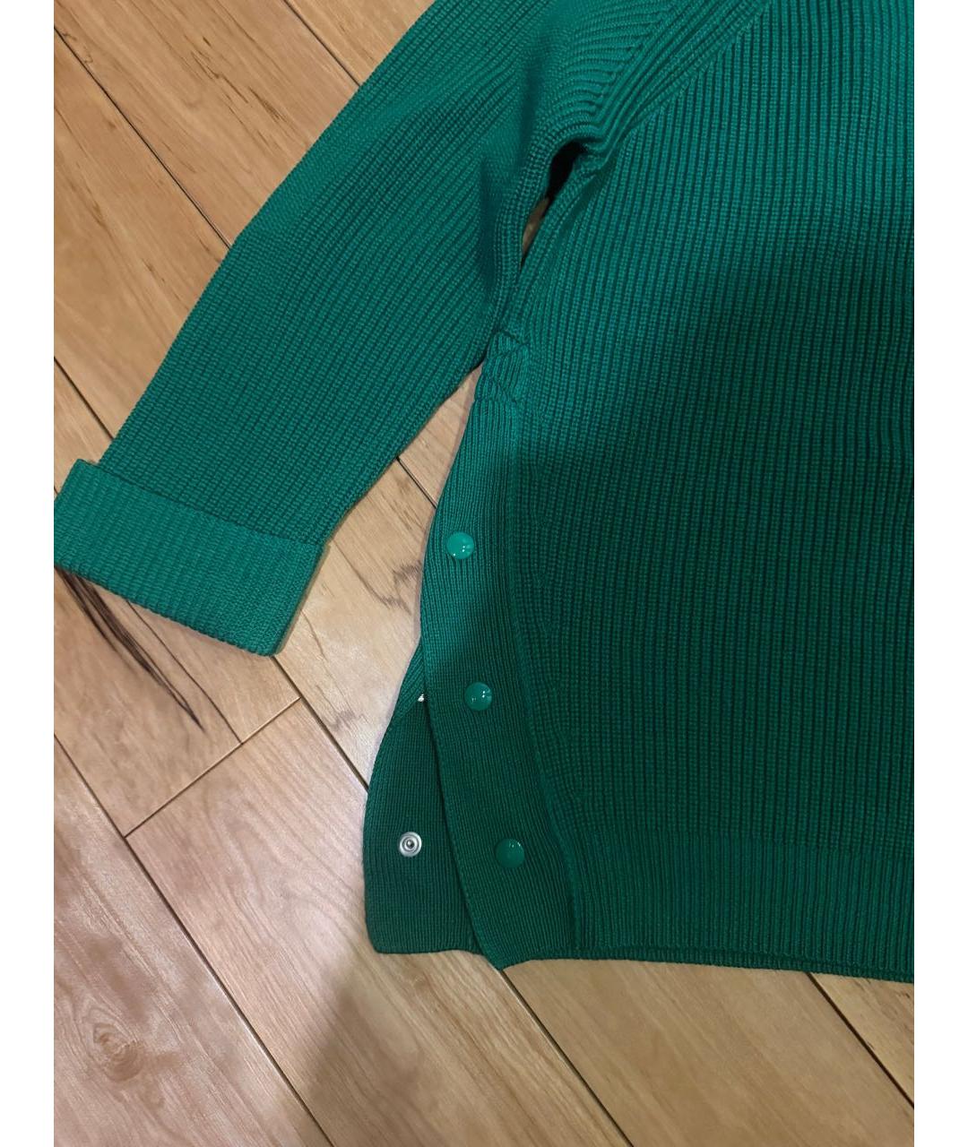 RED VALENTINO Зеленый шерстяной джемпер / свитер, фото 4