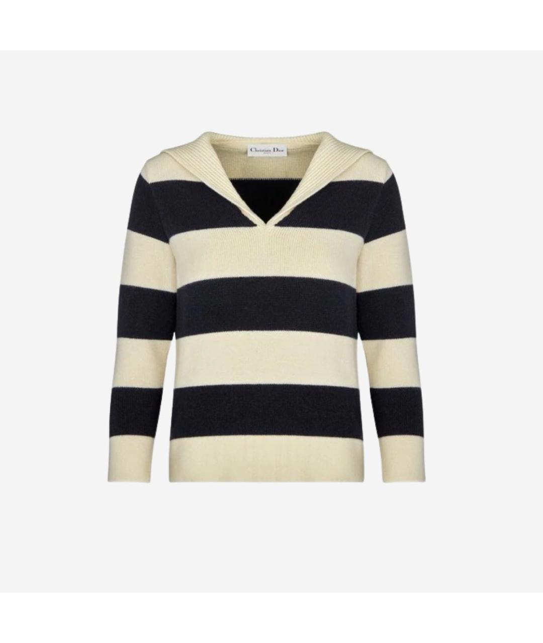 CHRISTIAN DIOR Мульти шерстяной джемпер / свитер, фото 5