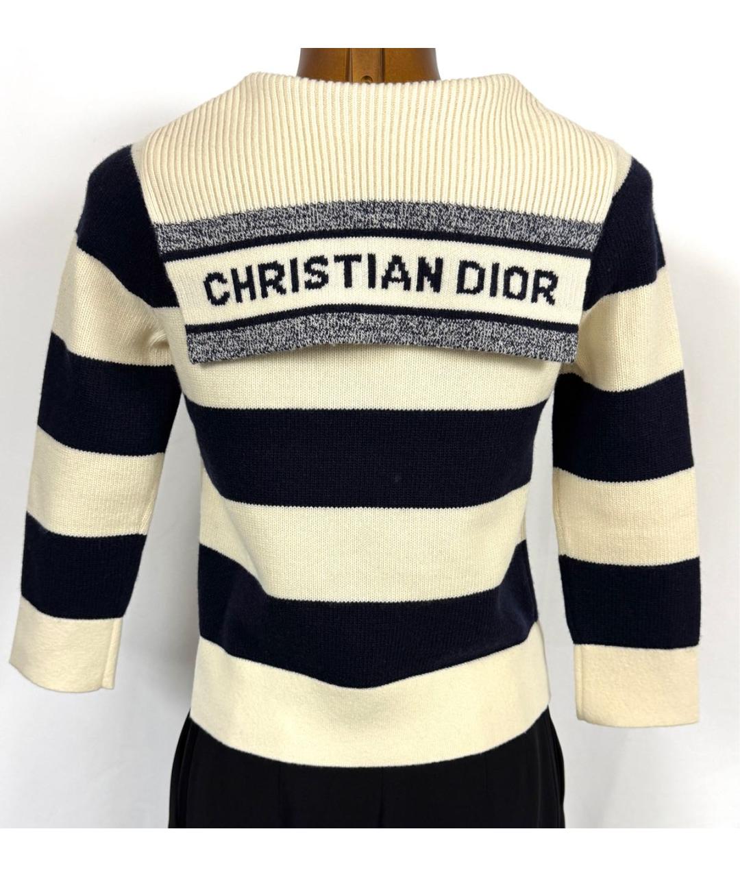 CHRISTIAN DIOR Мульти шерстяной джемпер / свитер, фото 2
