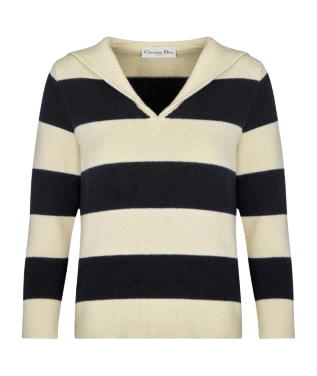 CHRISTIAN DIOR Мульти шерстяной джемпер / свитер, фото 1