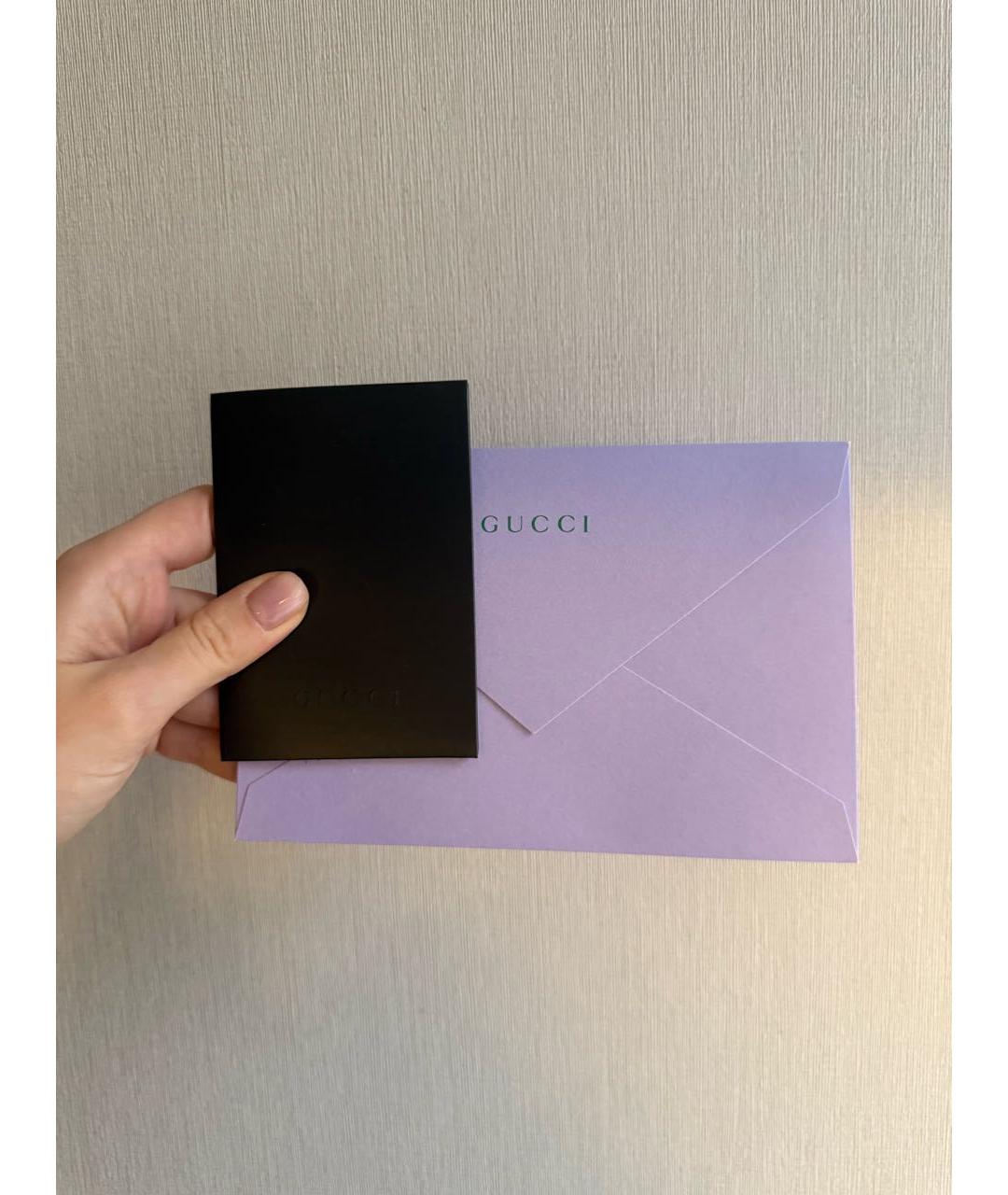 GUCCI Черная кожаная сумка с короткими ручками, фото 6