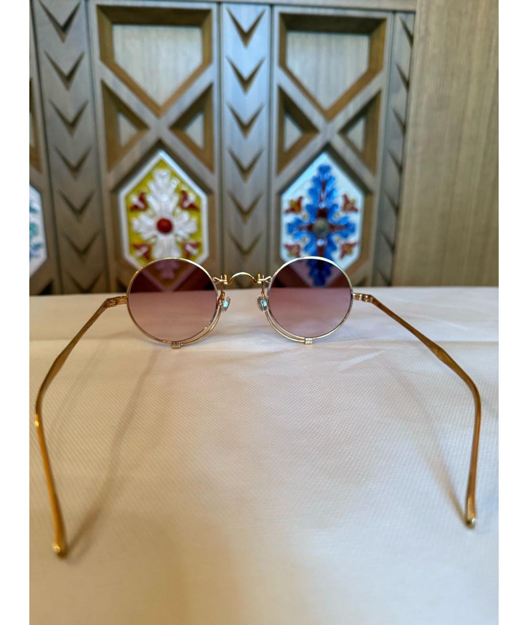 MATSUDA Розовые металлические солнцезащитные очки, фото 6