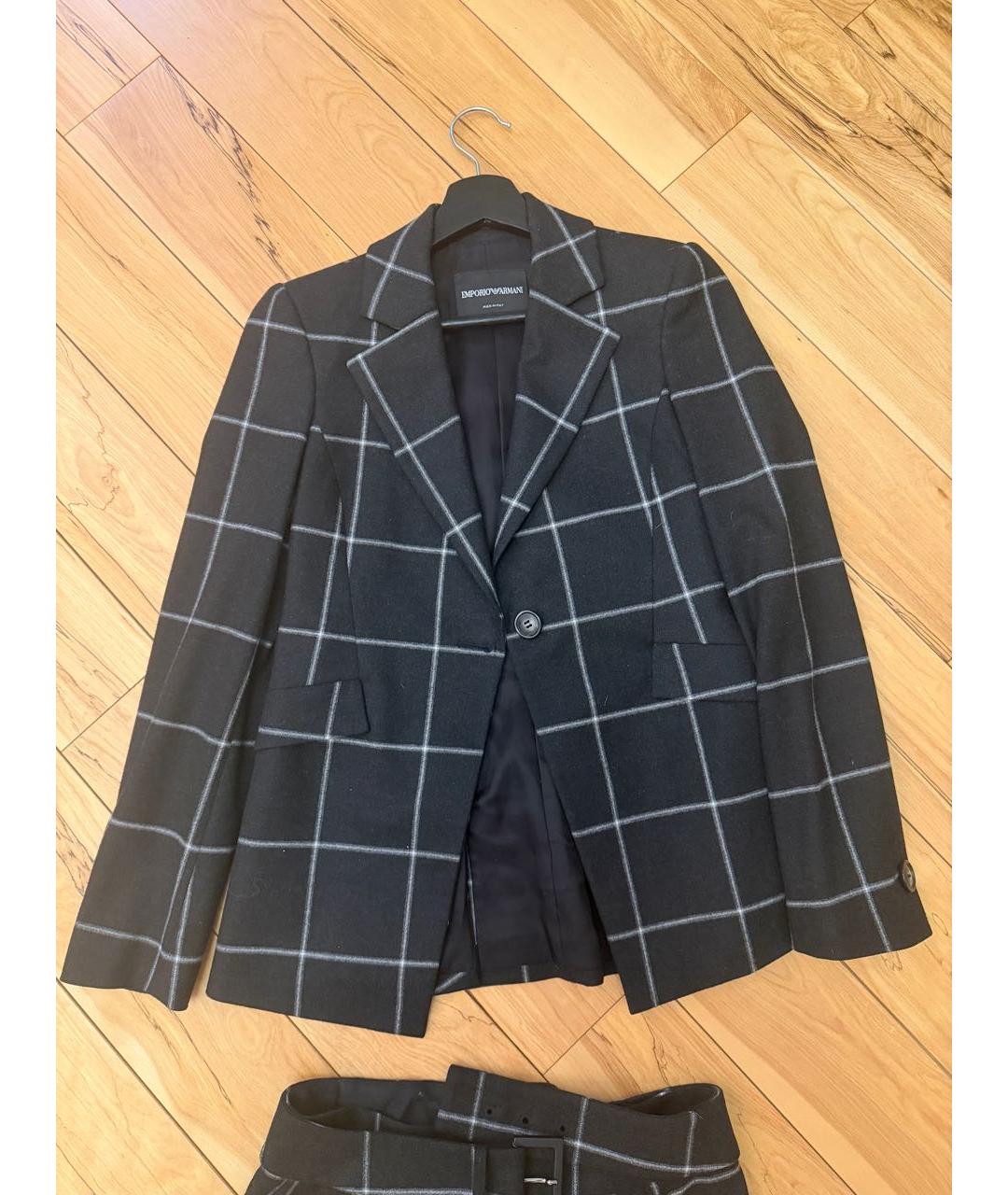 EMPORIO ARMANI Черный костюм с брюками, фото 6