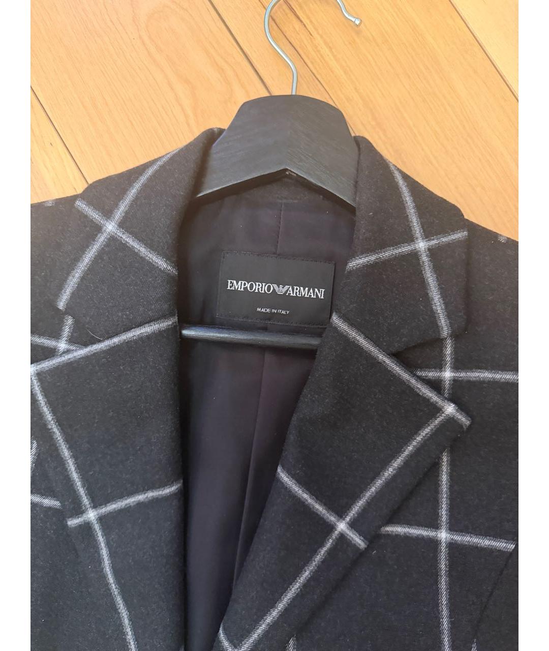 EMPORIO ARMANI Черный костюм с брюками, фото 3