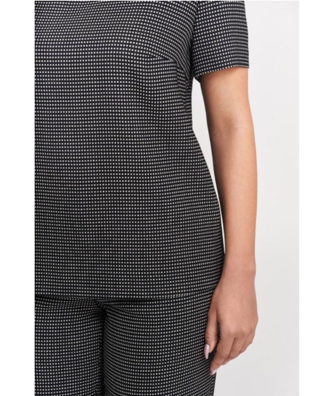 ESCADA Черная шерстяная футболка, фото 4