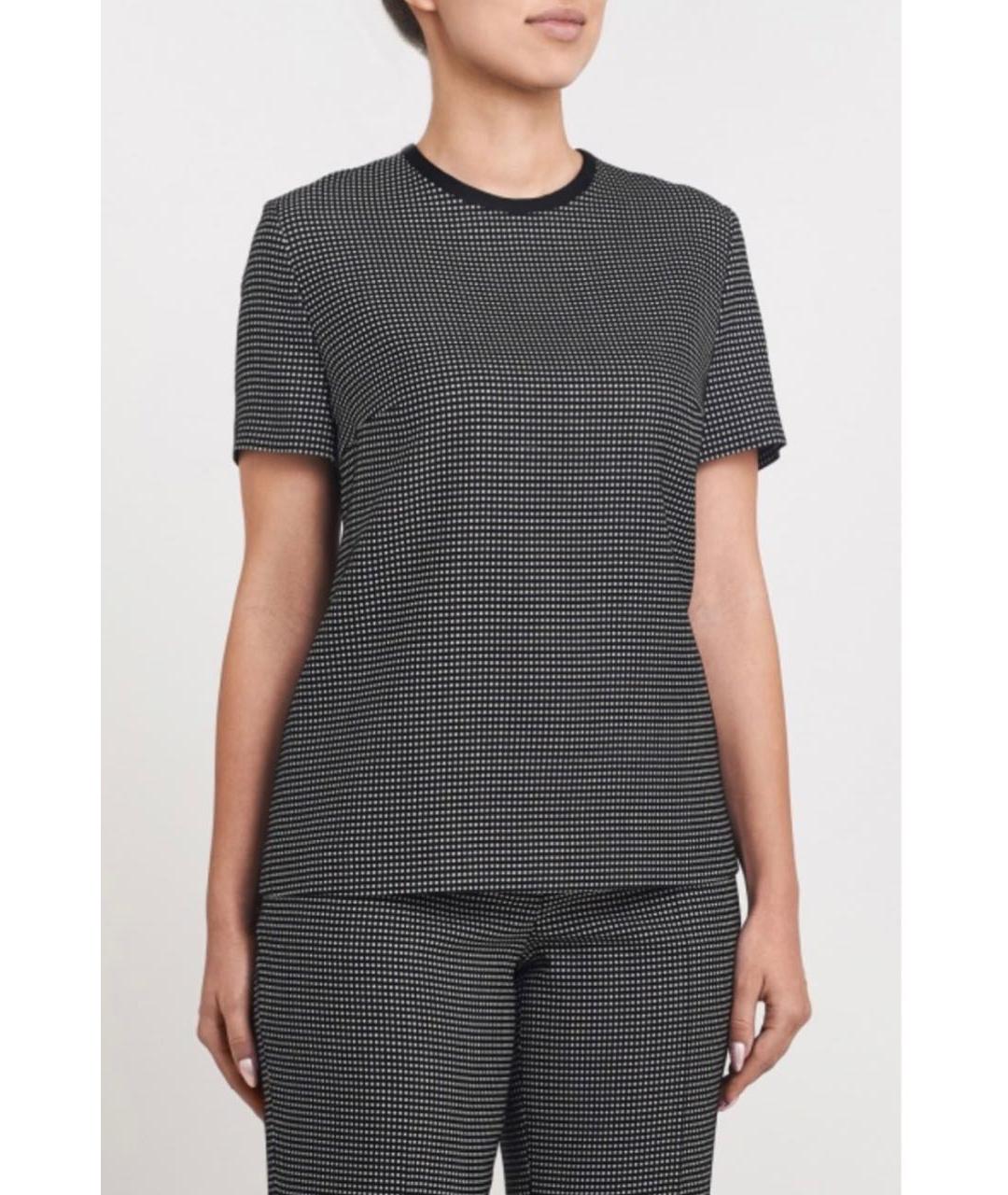 ESCADA Черная шерстяная футболка, фото 2