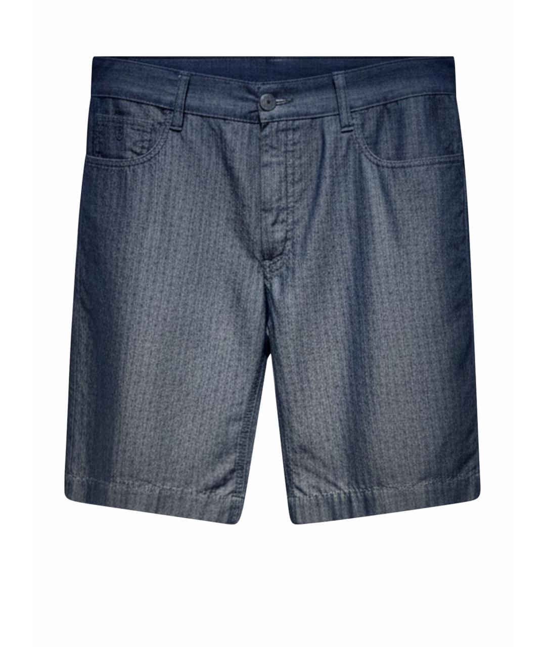 ZZEGNA Серые хлопковые шорты, фото 1