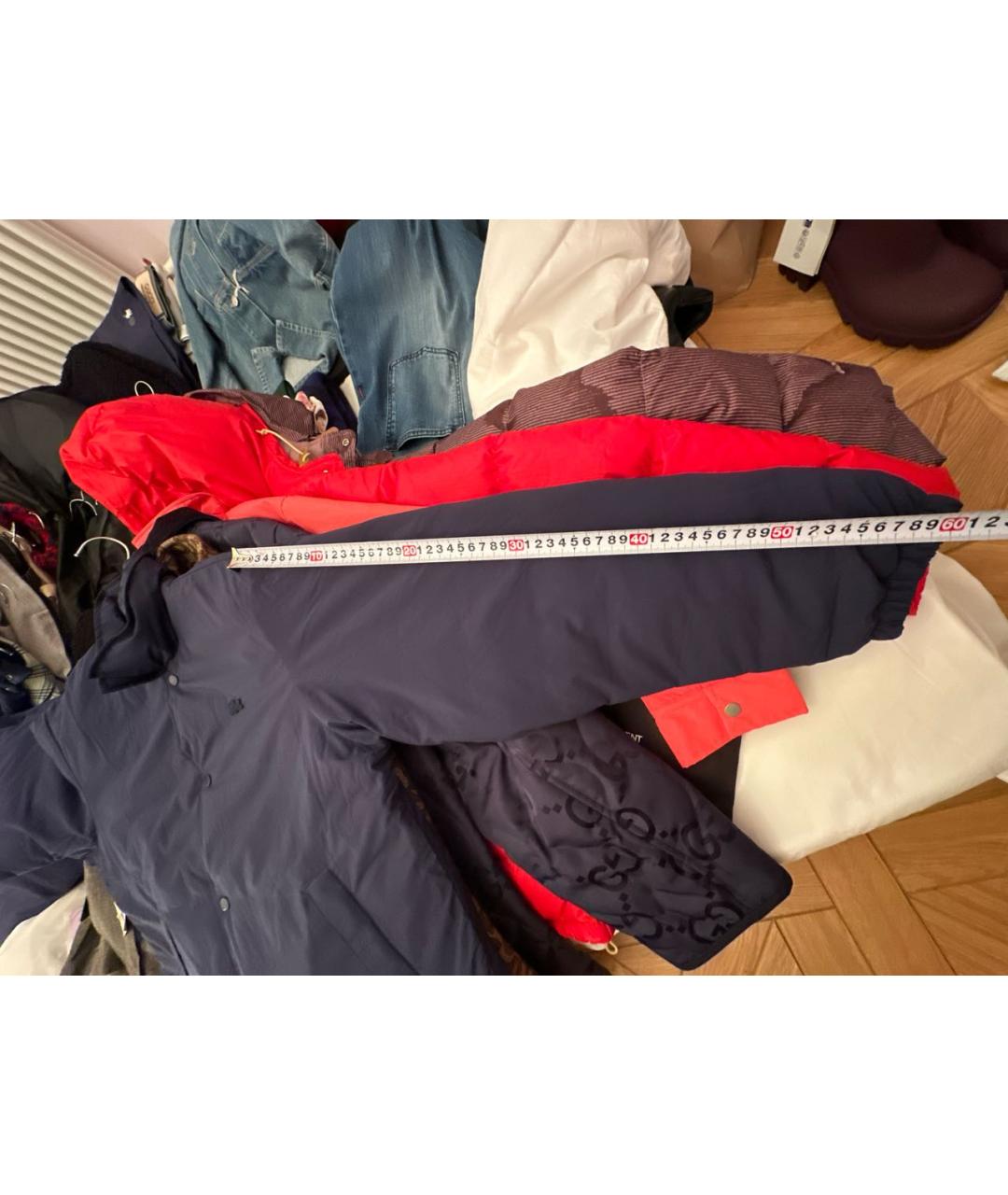 LACOSTE Темно-синий пуховик, фото 7