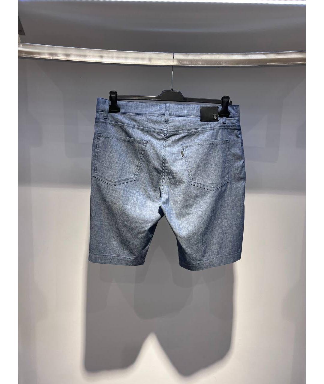 ZZEGNA Серые хлопковые шорты, фото 2