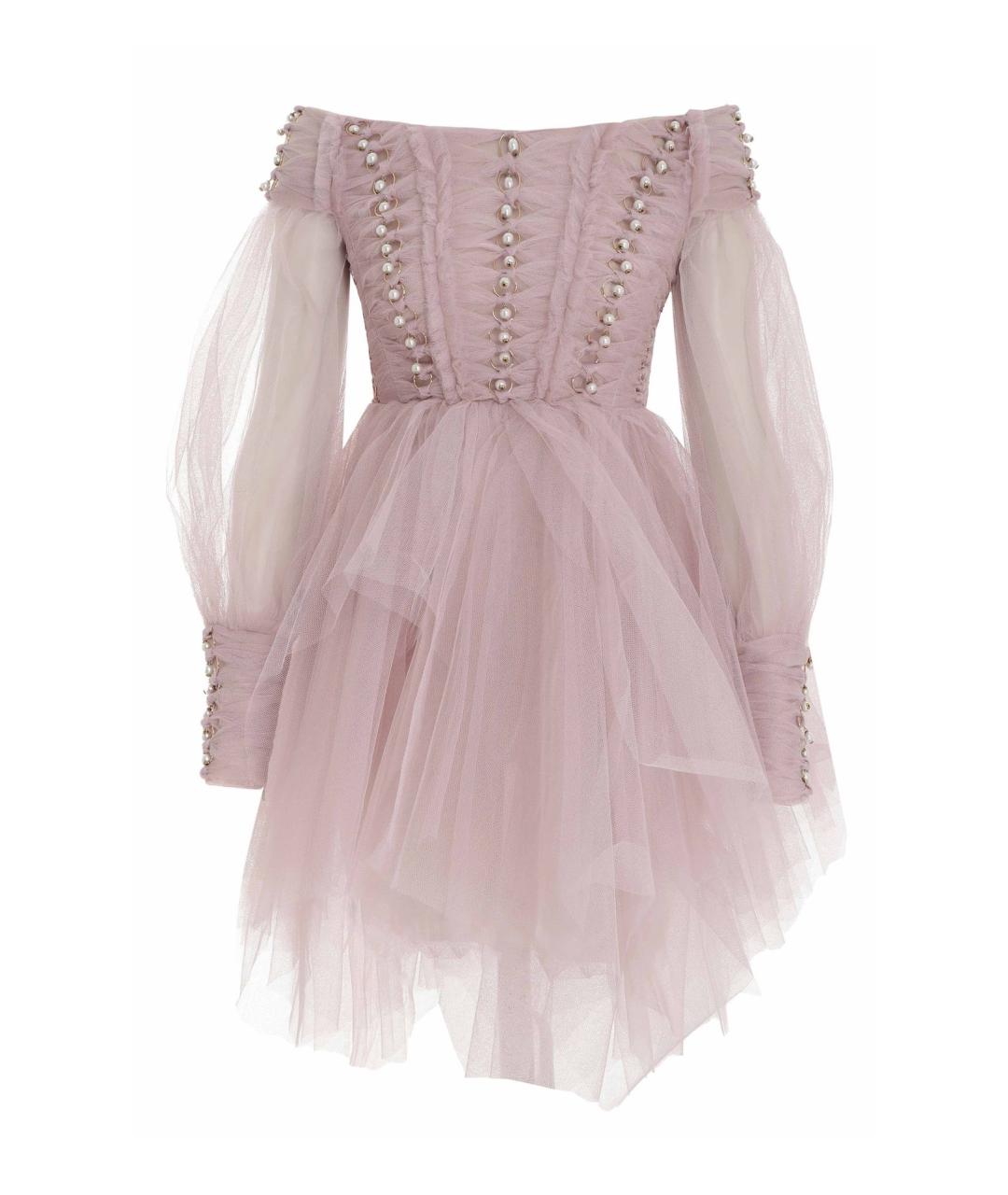 ZIMMERMANN Розовое коктейльное платье, фото 6