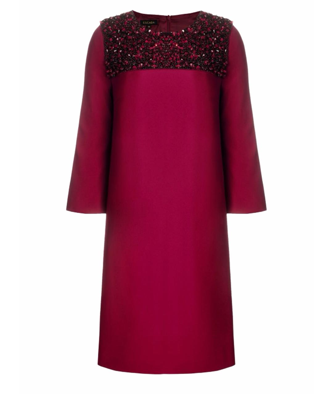 ESCADA Красное повседневное платье, фото 1