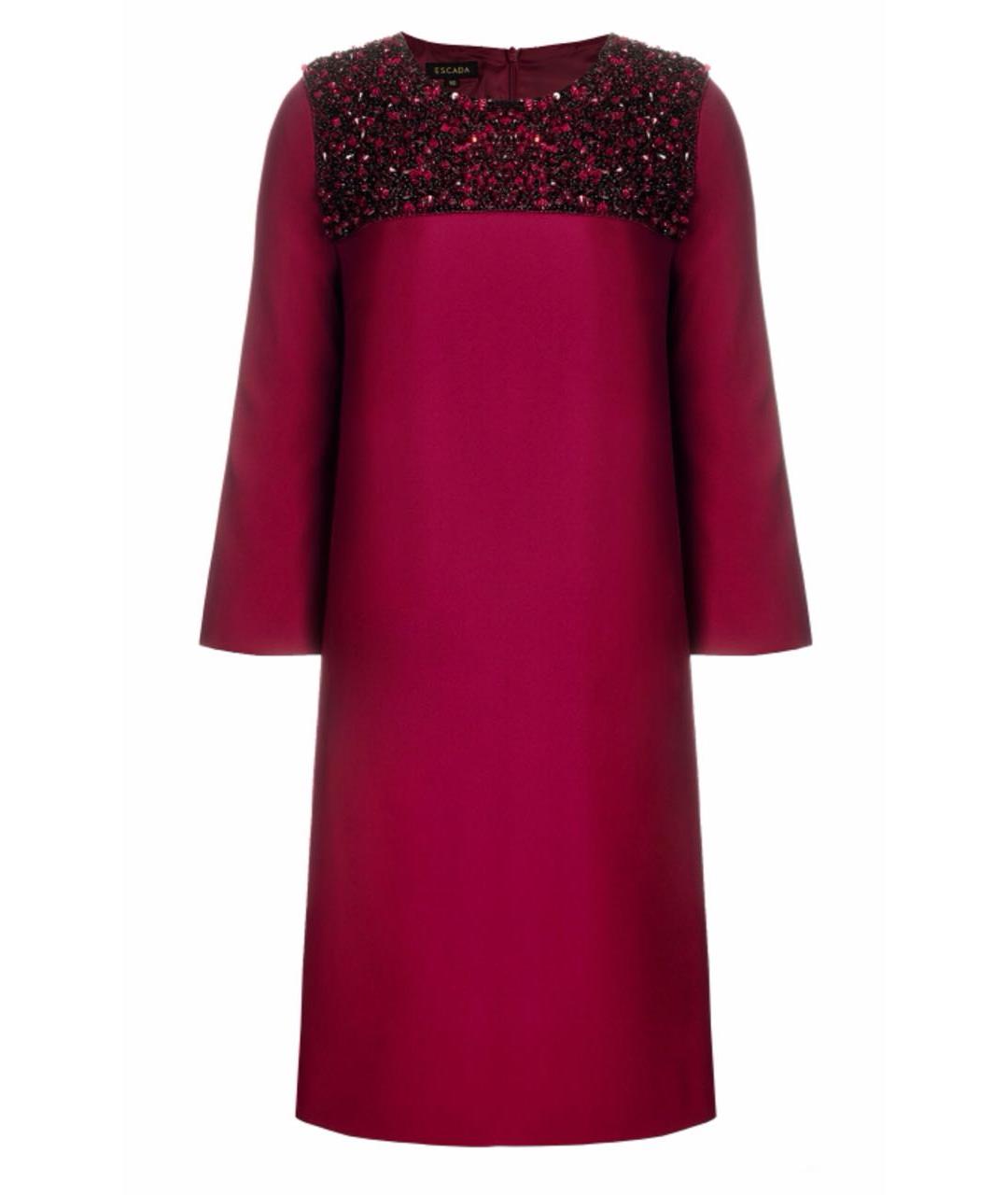 ESCADA Красное повседневное платье, фото 5