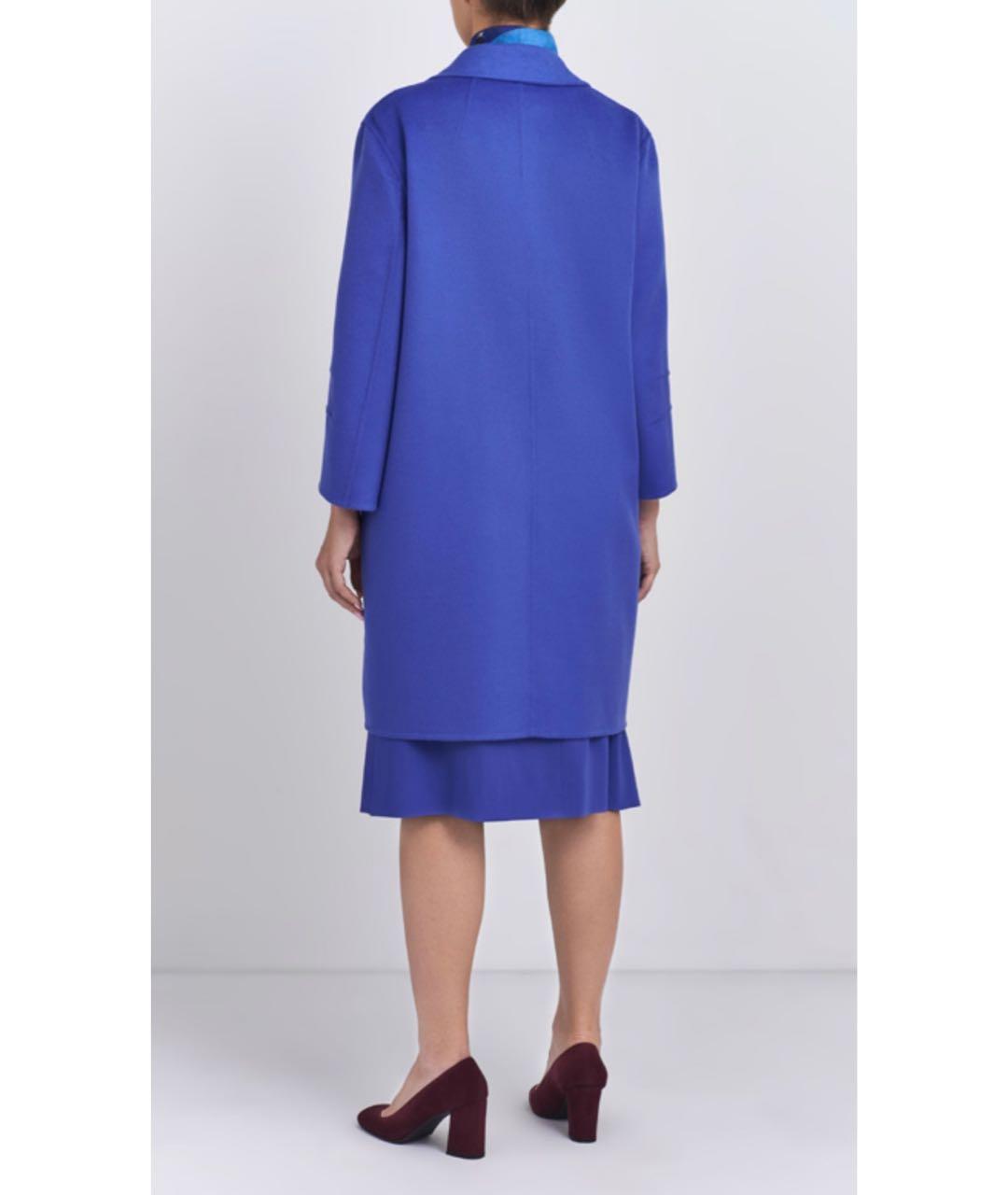 ESCADA Синее шерстяное пальто, фото 3