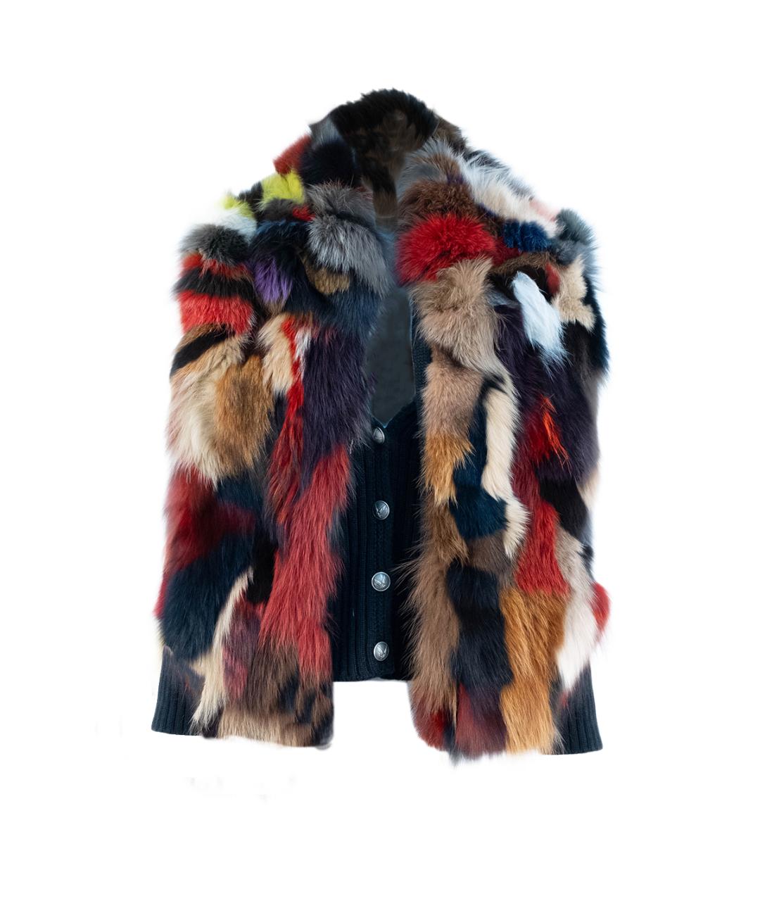 PHILIPP PLEIN Мульти шерстяной кардиган, фото 7