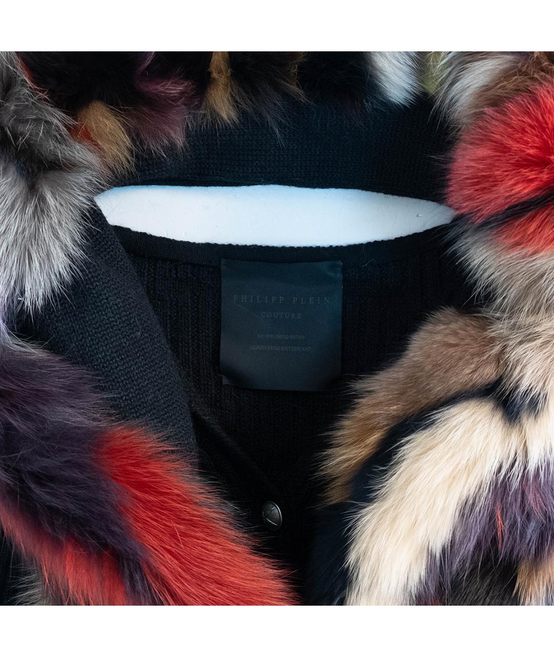 PHILIPP PLEIN Мульти шерстяной кардиган, фото 3