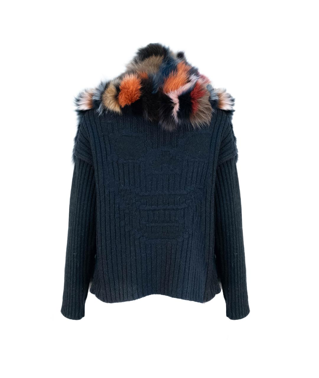 PHILIPP PLEIN Мульти шерстяной кардиган, фото 2