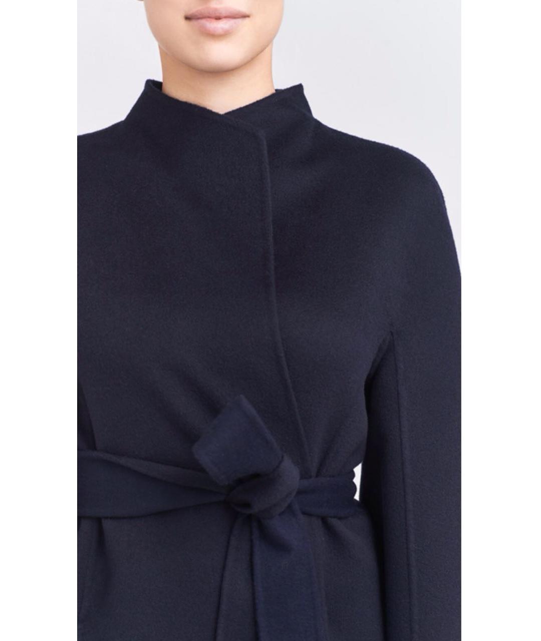 ESCADA Темно-синее шерстяное пальто, фото 4