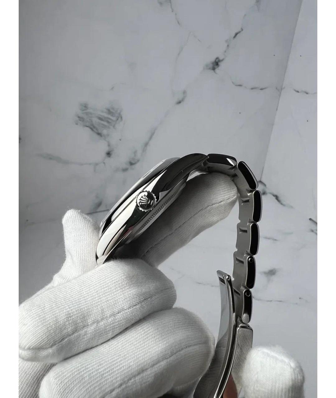 ROLEX Синие металлические часы, фото 5