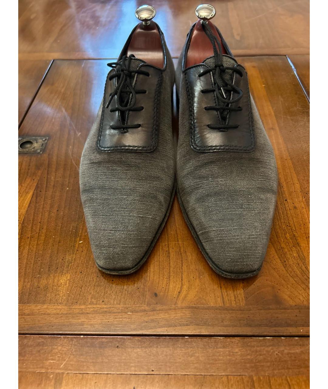 BERLUTI Коричневые кожаные туфли, фото 2