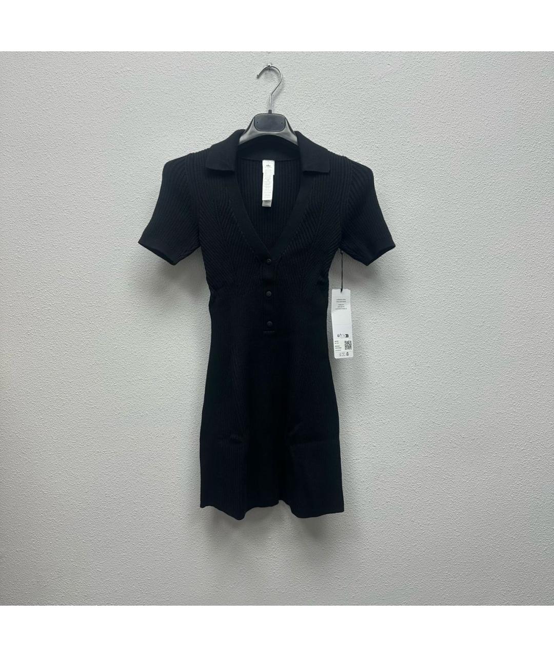 ALO YOGA Черное повседневное платье, фото 9