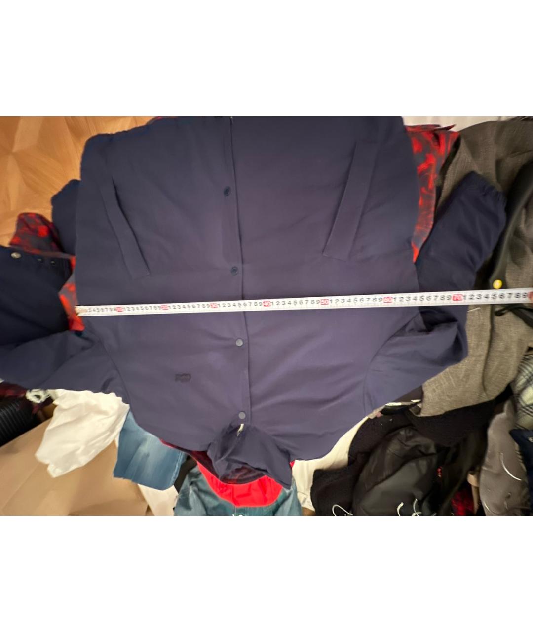 LACOSTE Темно-синий пуховик, фото 4