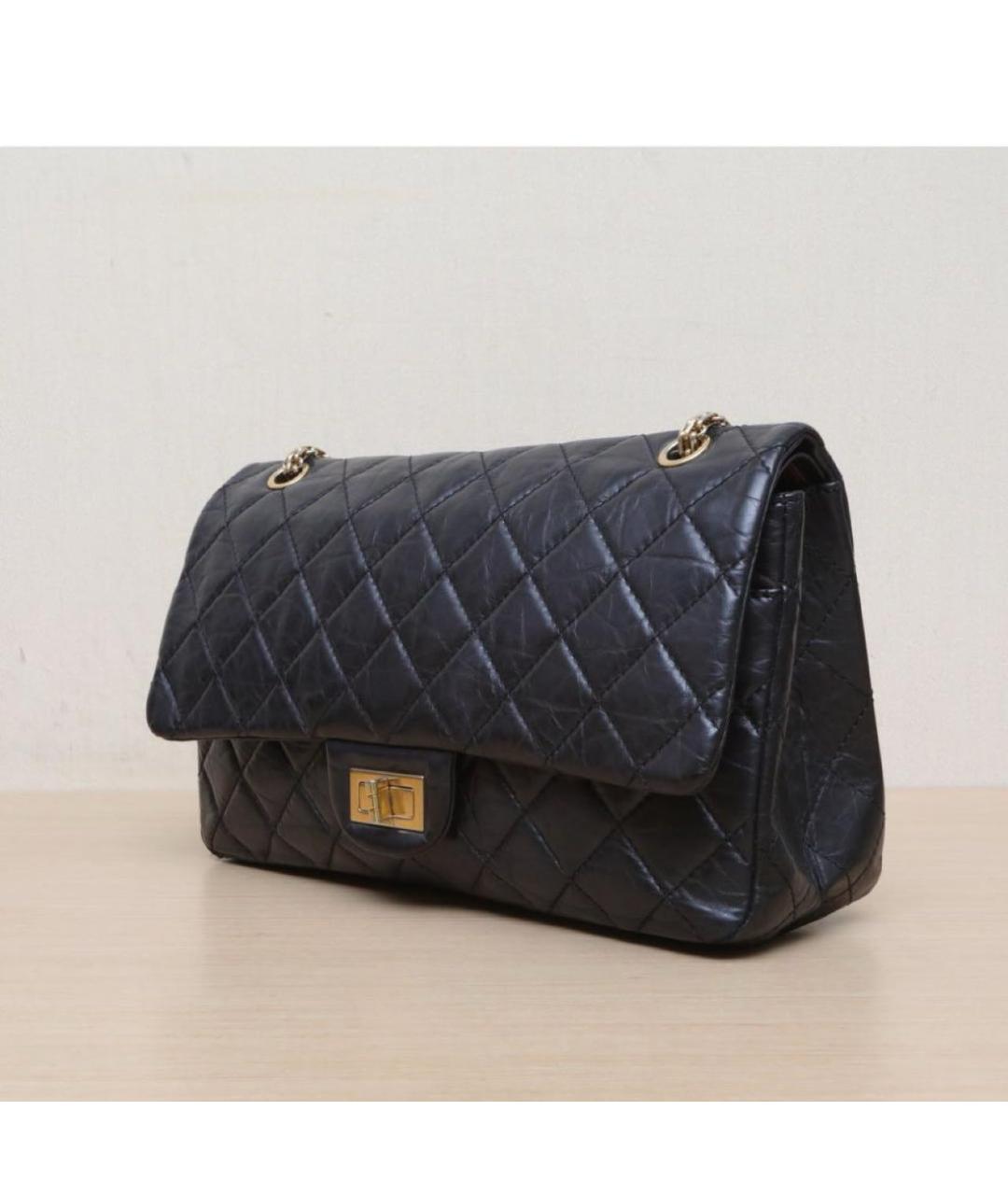 CHANEL Черная кожаная сумка через плечо, фото 2