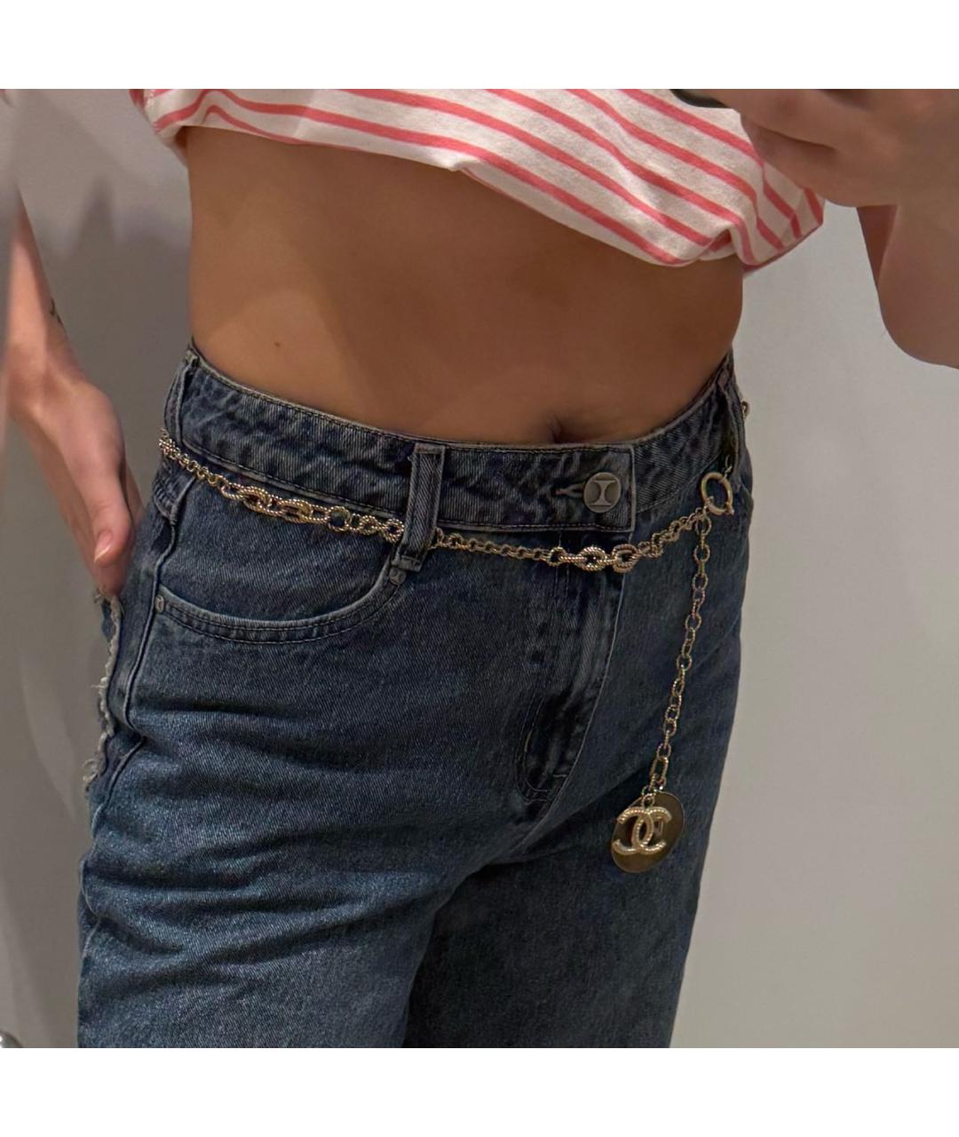 CHANEL Золотой ремень, фото 4