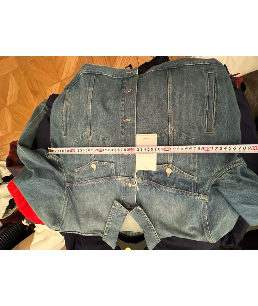 FERRAGAMO Деним куртка, фото 5