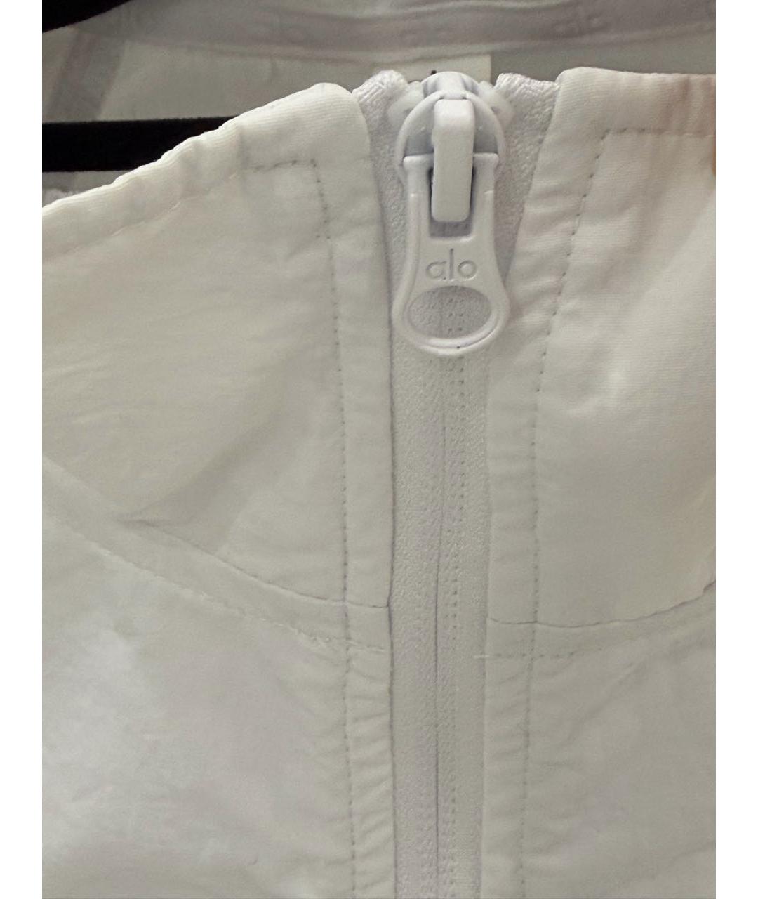ALO YOGA Белая спортивная куртка, фото 7