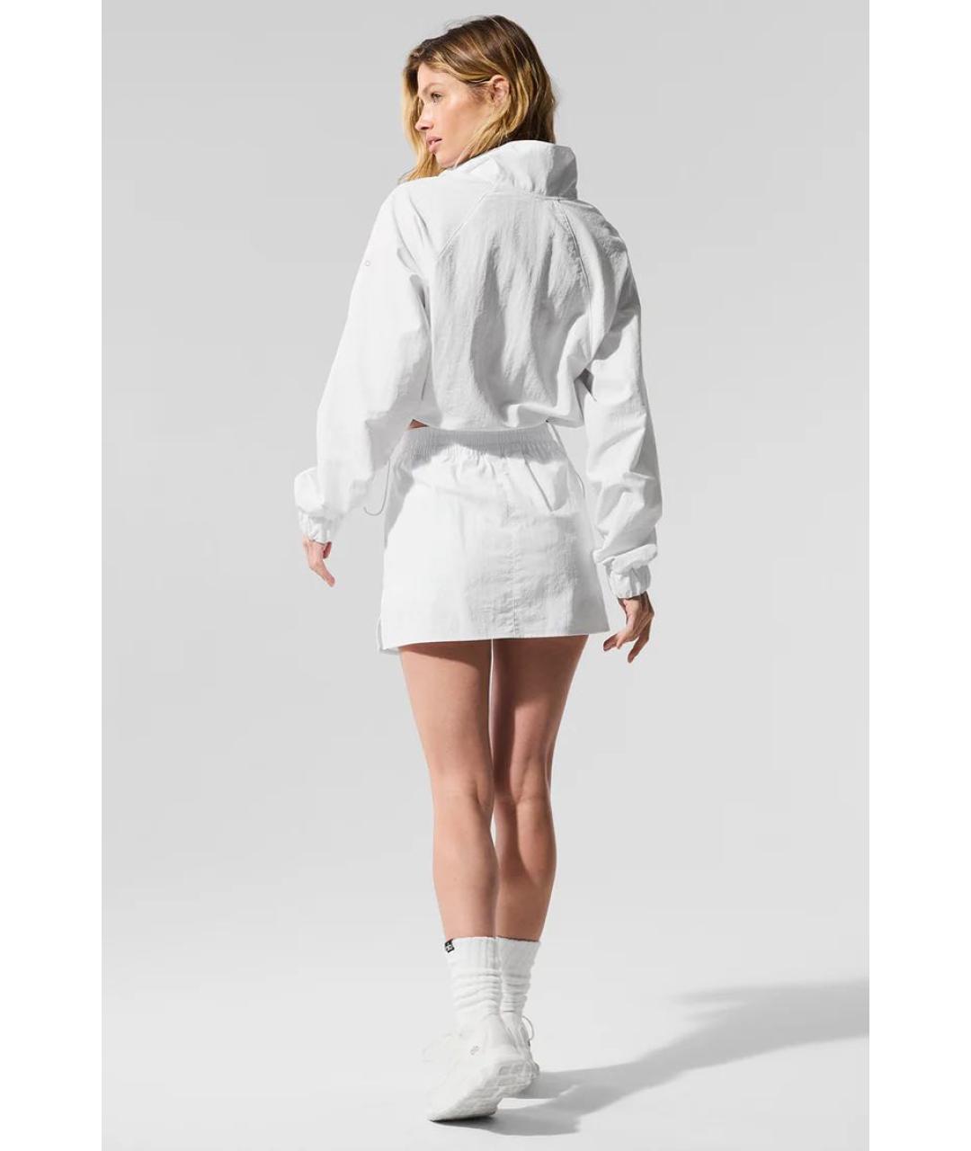 ALO YOGA Белая спортивная куртка, фото 2