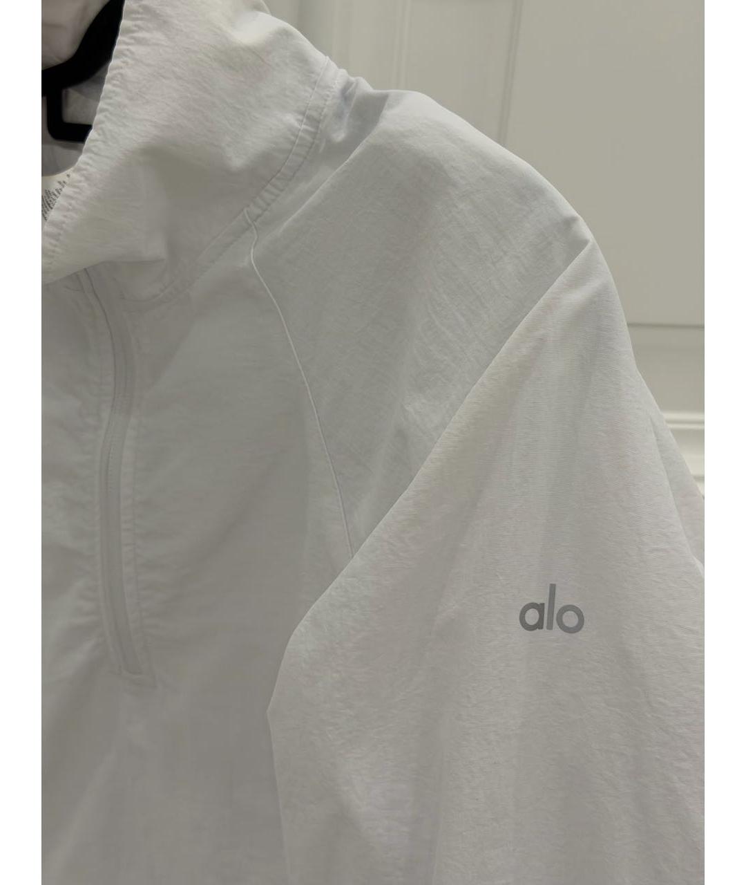 ALO YOGA Белая спортивная куртка, фото 6