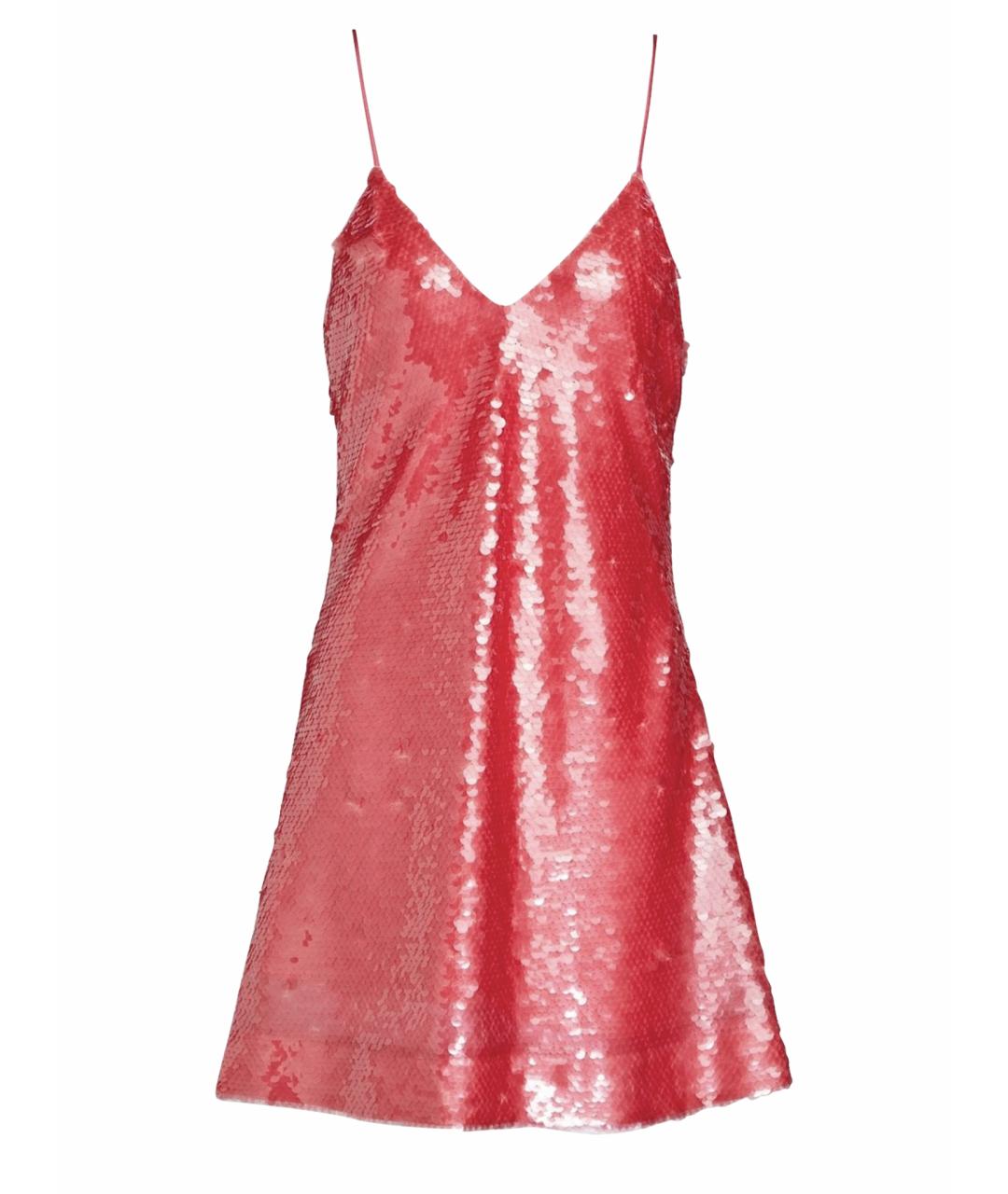 BALMAIN Розовое коктейльное платье, фото 1
