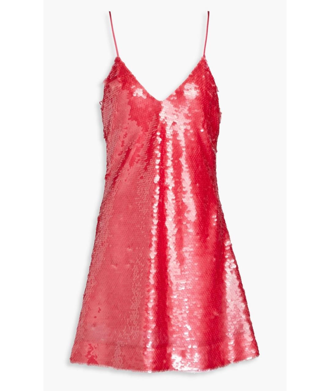 BALMAIN Розовое коктейльное платье, фото 4