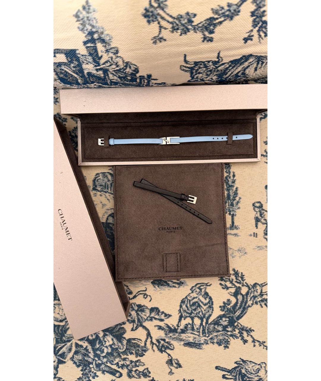 CHAUMET Голубой браслет из белого золота, фото 6