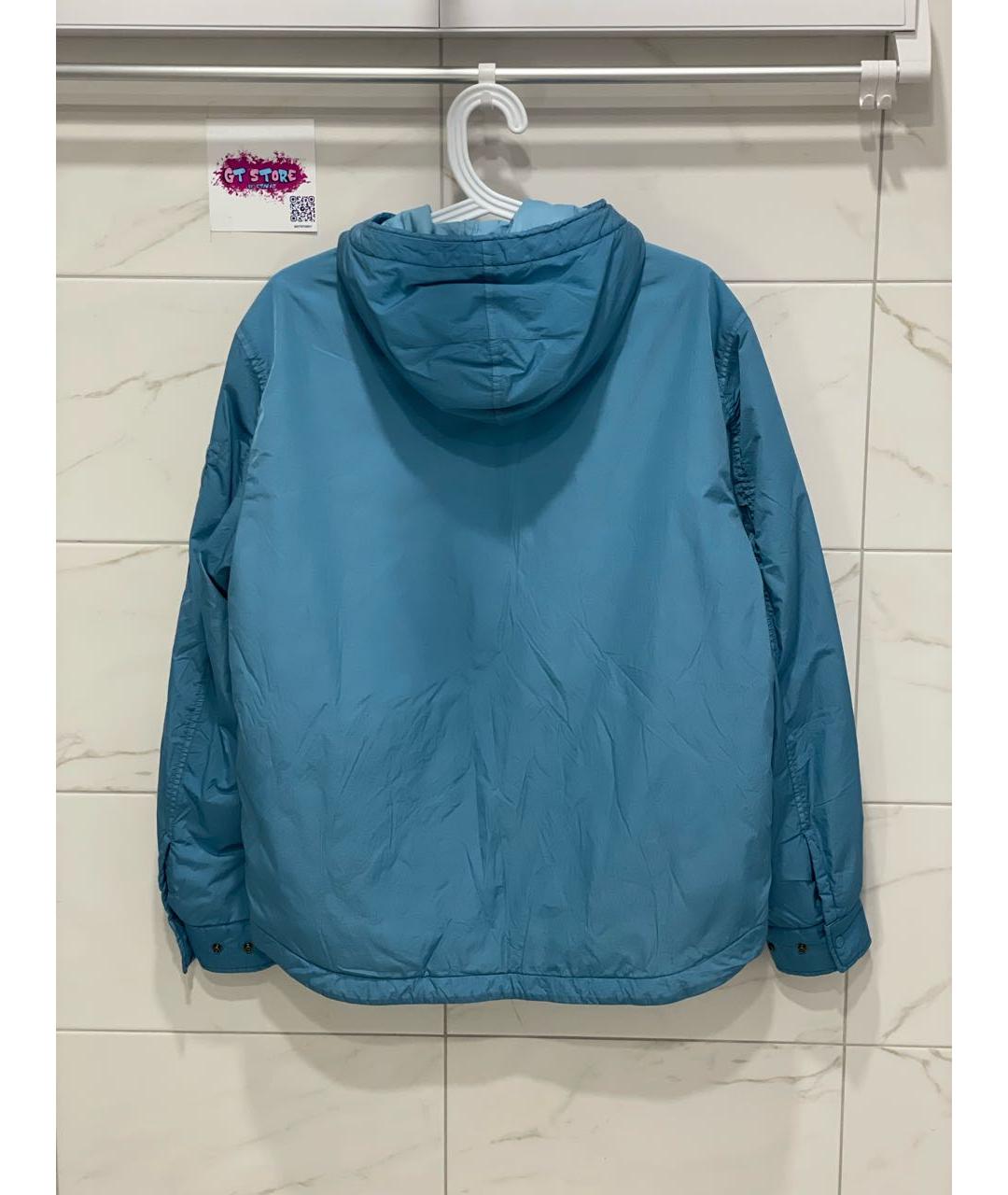 CP COMPANY Голубая полиамидовая куртка, фото 2