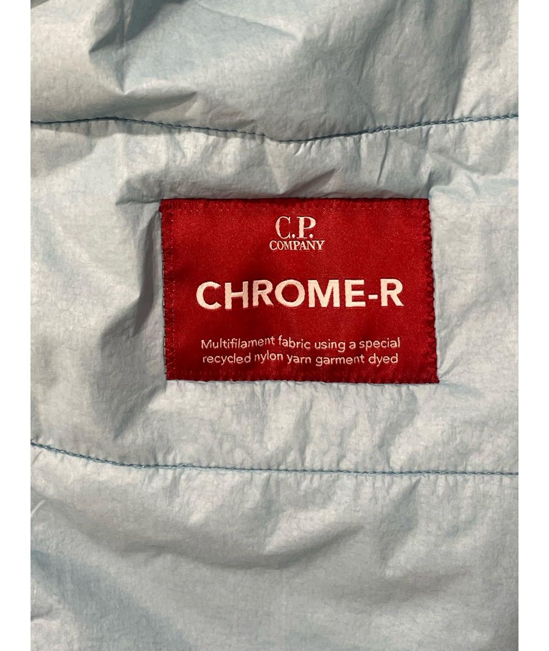 CP COMPANY Голубая полиамидовая куртка, фото 3