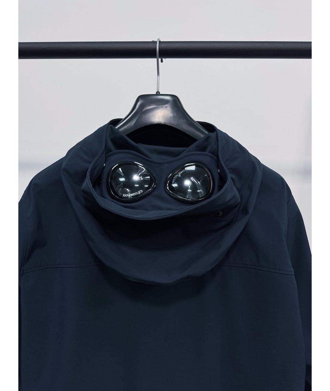 CP COMPANY Темно-синяя полиэстеровая куртка, фото 5