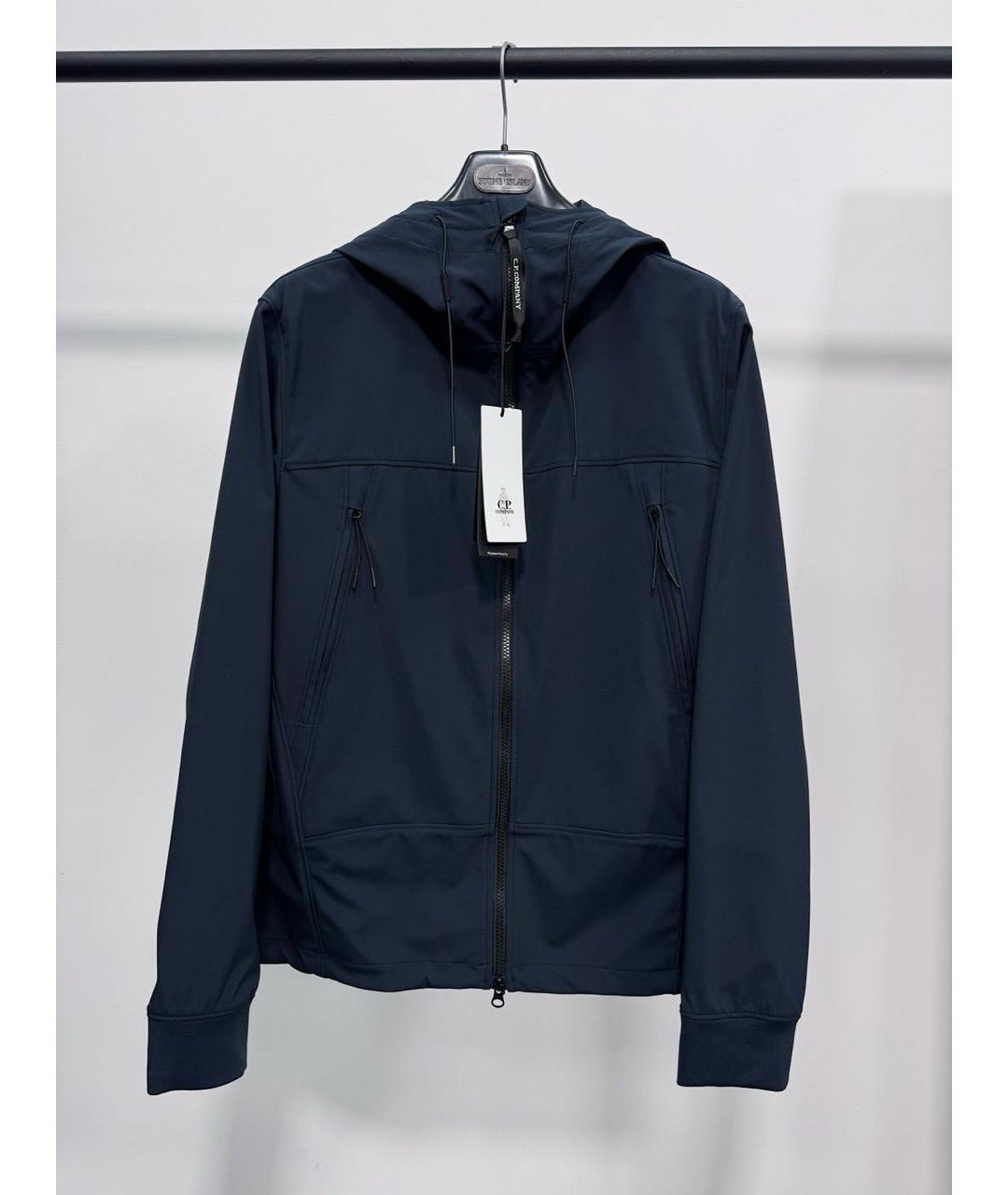 CP COMPANY Темно-синяя полиэстеровая куртка, фото 2