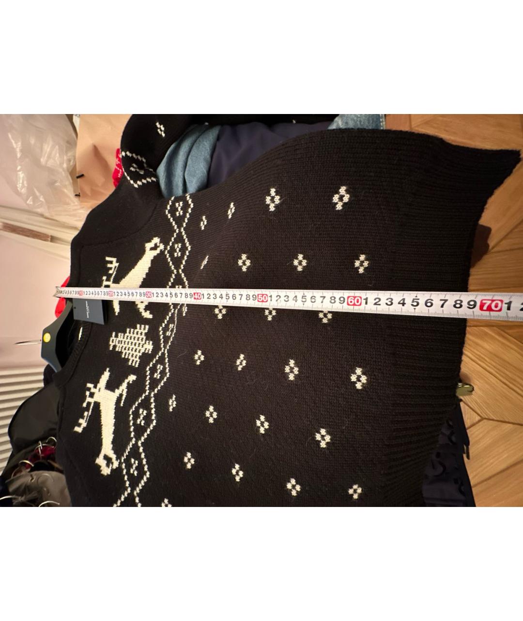 SAINT LAURENT Черный шерстяной джемпер / свитер, фото 5