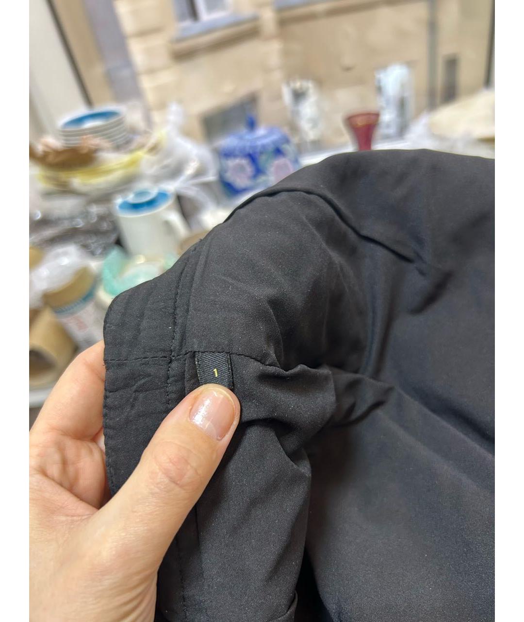 THE KOOPLES Черная кожаная юбка мини, фото 8