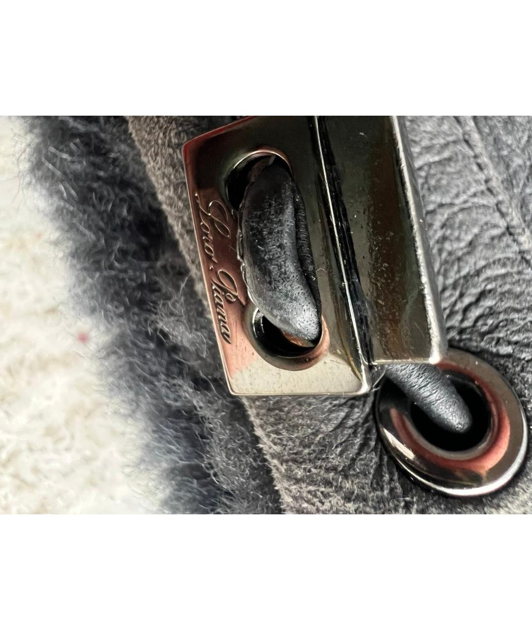 LORO PIANA Серая дубленка, фото 5