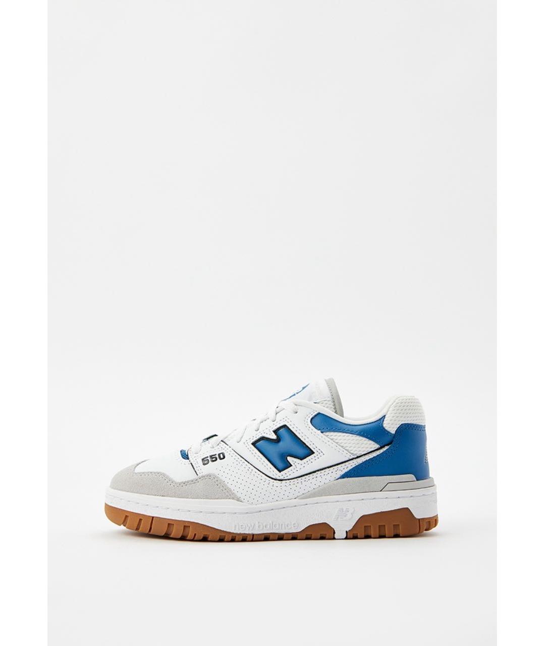 NEW BALANCE Белые кожаные кеды, фото 6