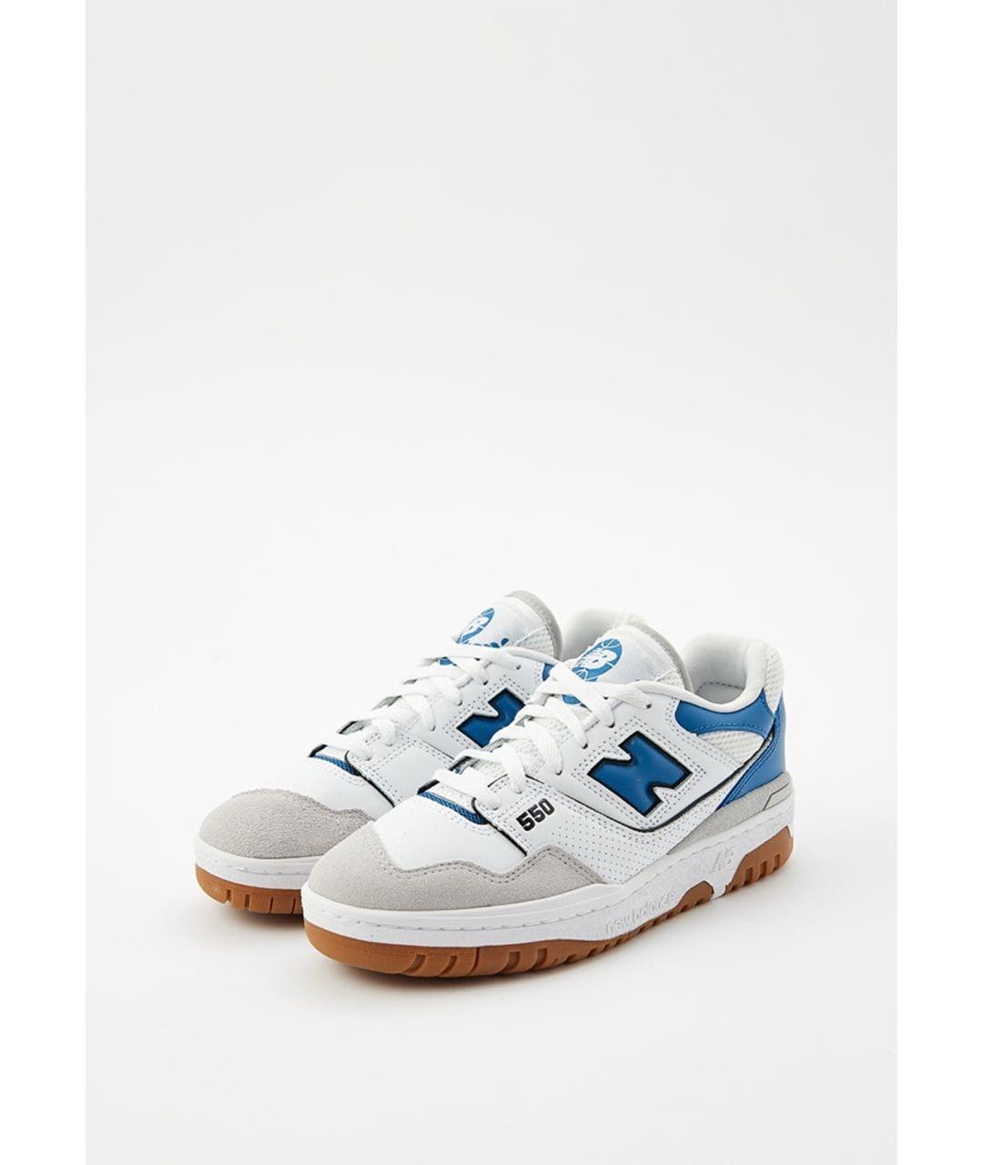 NEW BALANCE Белые кожаные кеды, фото 2